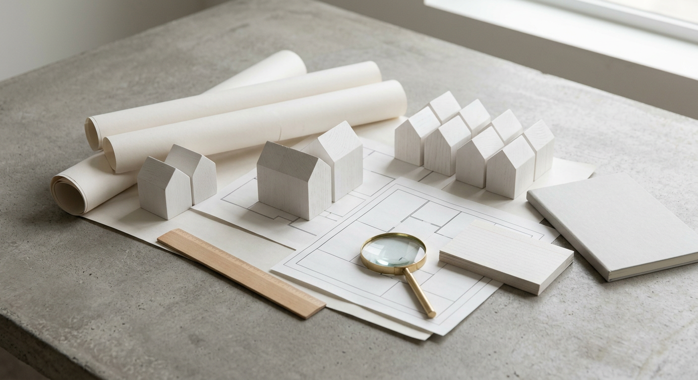 Clean, minimal photograph related to how to read the sober living market in your city in recovery housing. No people, no text.