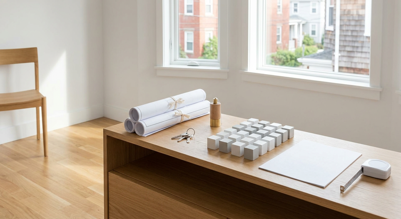 Clean, minimal photograph related to massachusetts sober living: mash certification and market data in recovery housing. No people, no text.