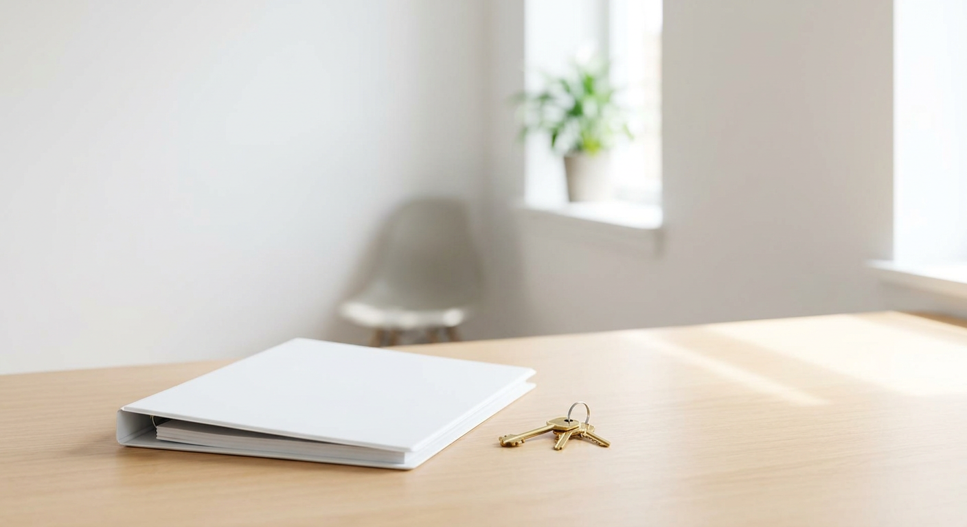 Clean, minimal photograph related to hipaa and sober living: do recovery homes need to comply? in recovery housing. No people, no text.