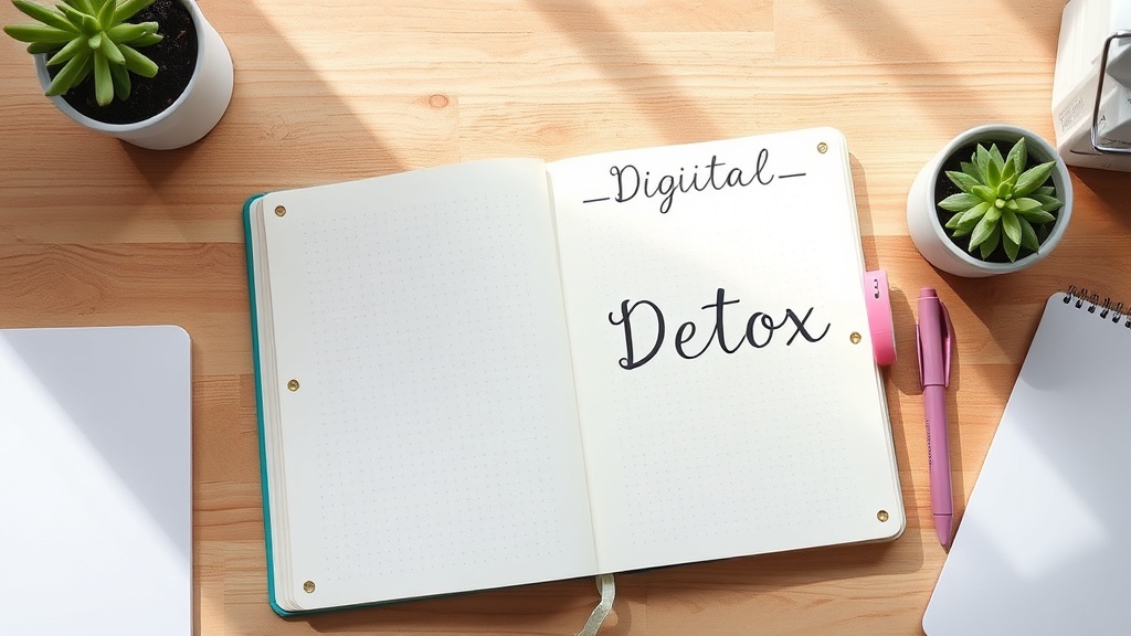 Spring Digital Detox: Refresh Your Bullet Journal