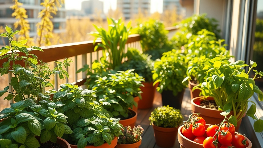 Spring Balcony Gardening for Beginners: Herbs & Veggies