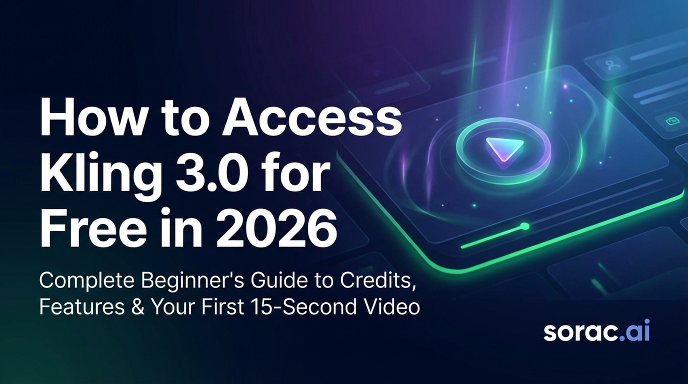 How to Access Kling 3.0 for Free in 2026: Complete Beginner's Guide to Credits, Features & Your First 15-Second Video