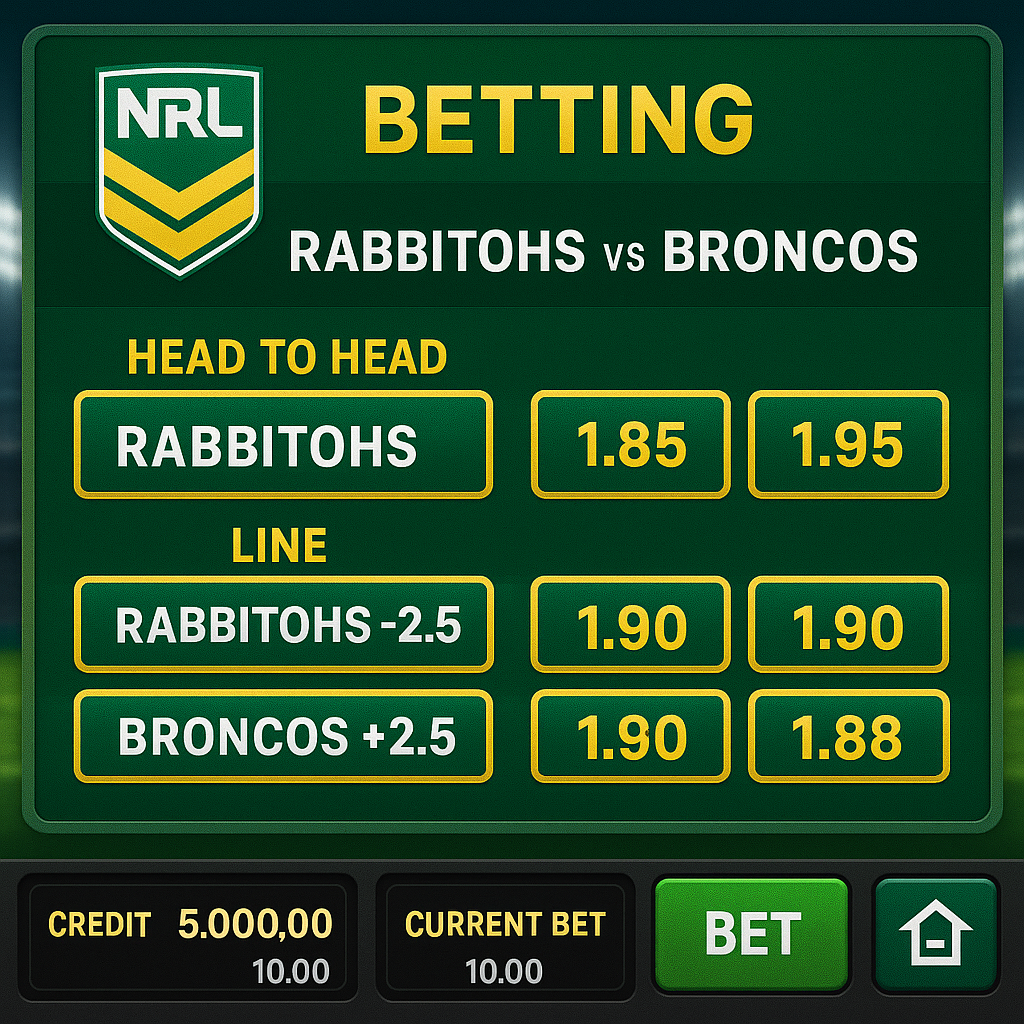 CrownGold - NRL Betting - Live Sports Odds