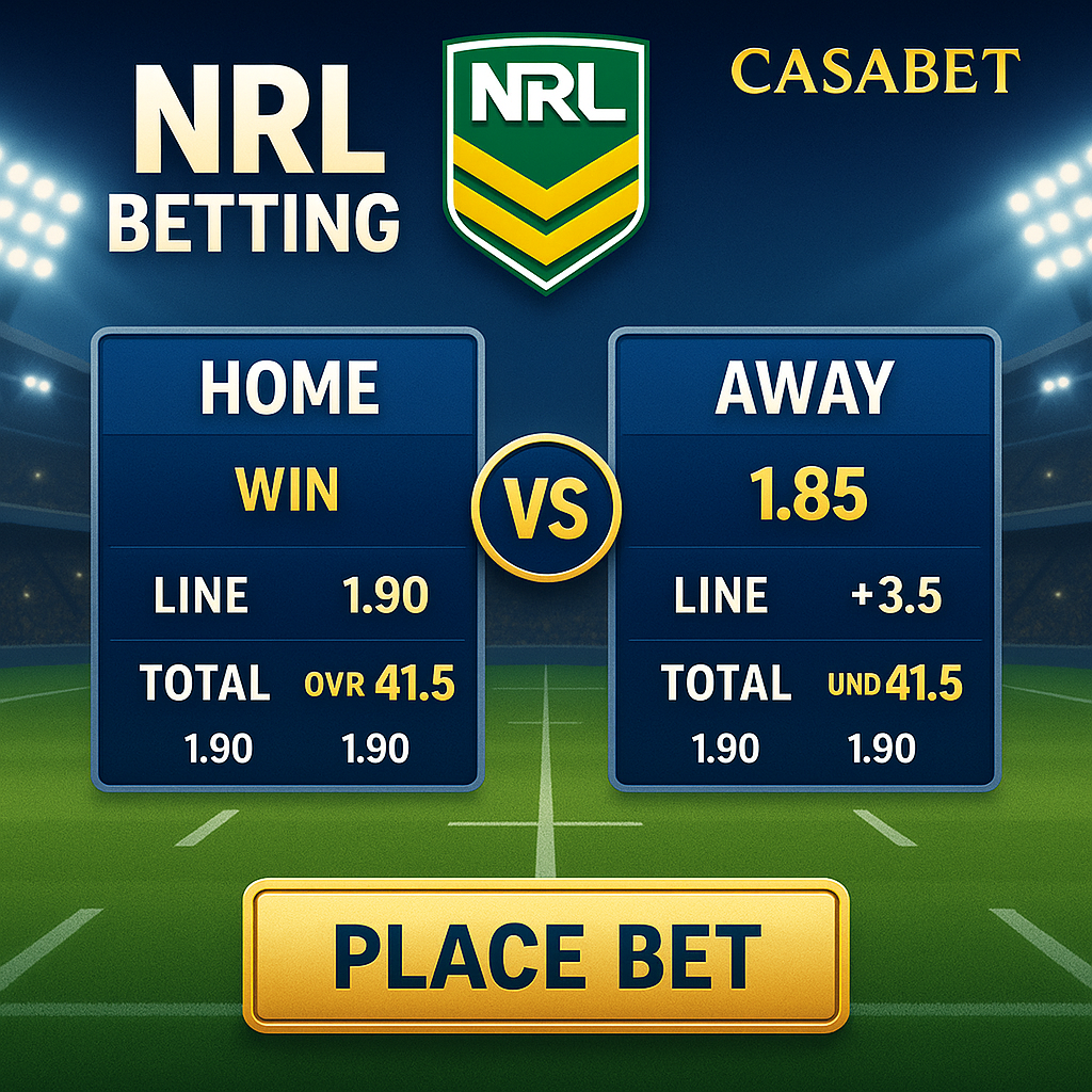 Casabet - NRL Betting Live In-Play