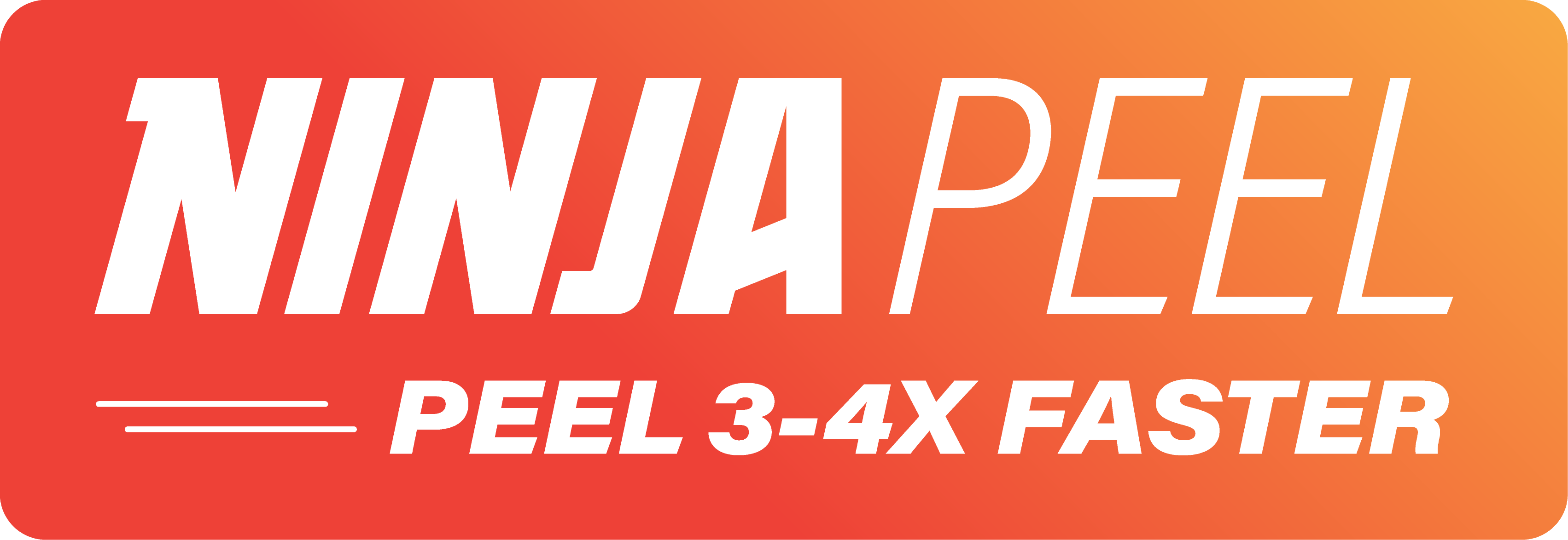 Ninja Peel technology
