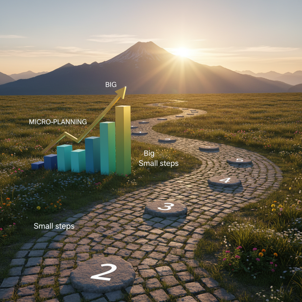 Desvende o Poder do Micro-Planejamento: 🚀 Pequenos Passos, Grandes Conquistas Financeiras!