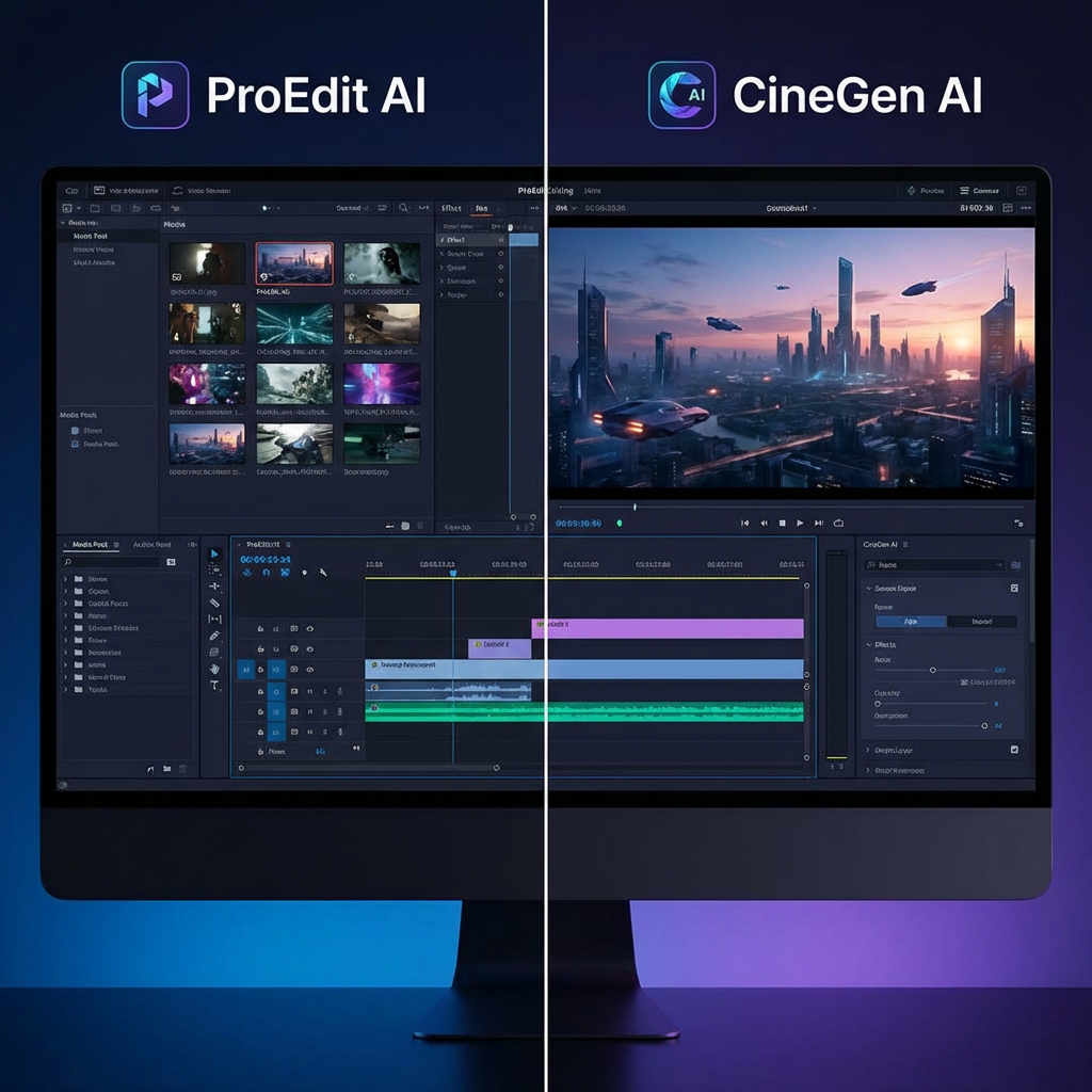 Side by side AI platform comparison between Nano Banana 2 and Higgsfield AI