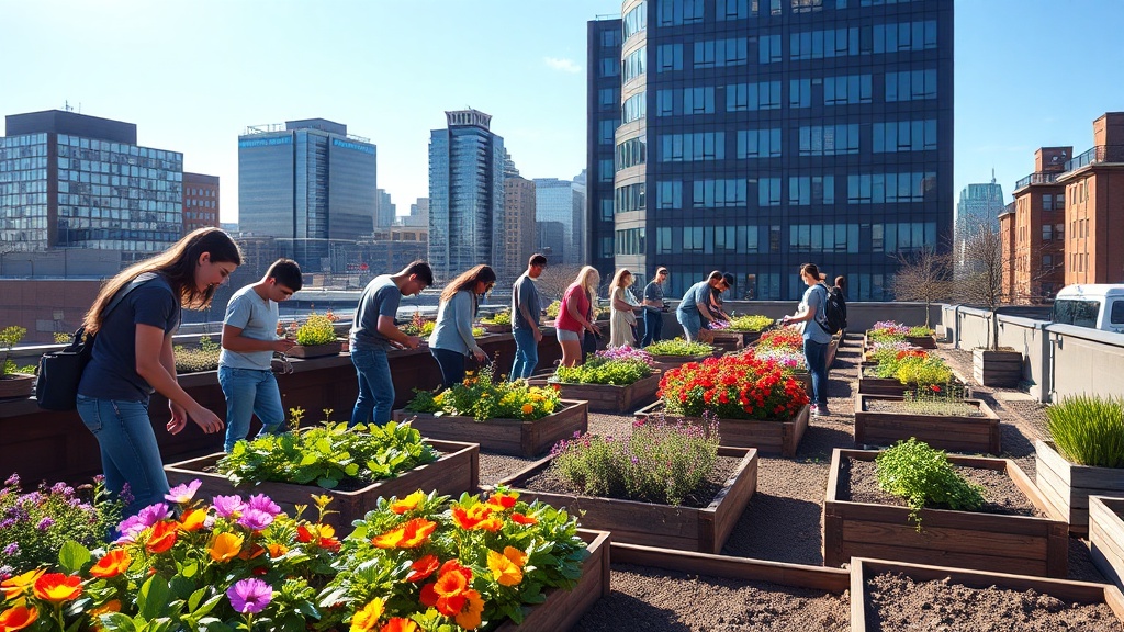 NYU's Urban Gardening Initiative: Students Turning Campus Spaces Green This Spring