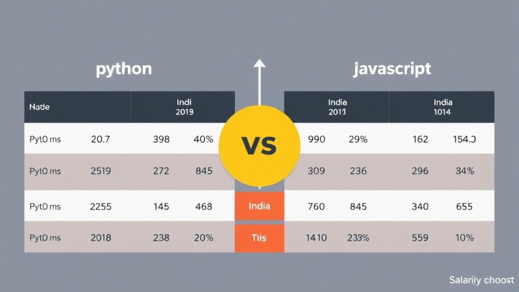 Python vs JavaScript career comparison India 2026