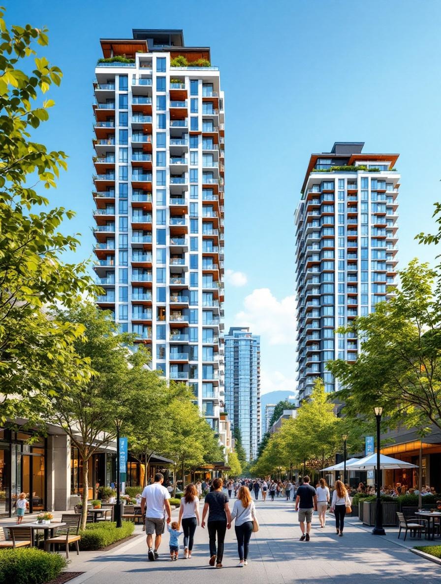 Wesbrook Place neighborhood at UBC