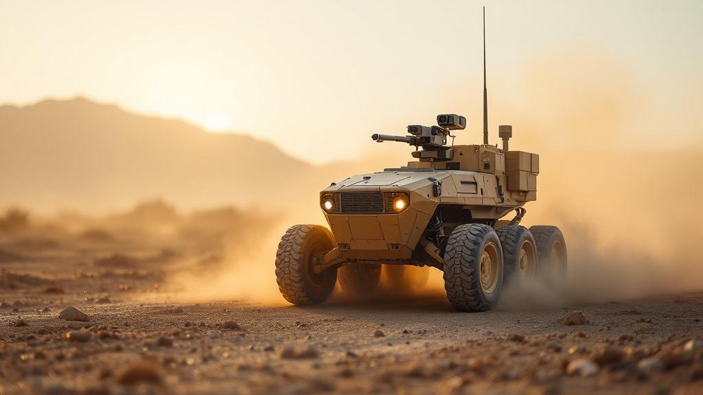 📸: An unmanned ground vehicle (UGV) is a driverless vehicle that operates autonomously or remotely — It is primarily us 1