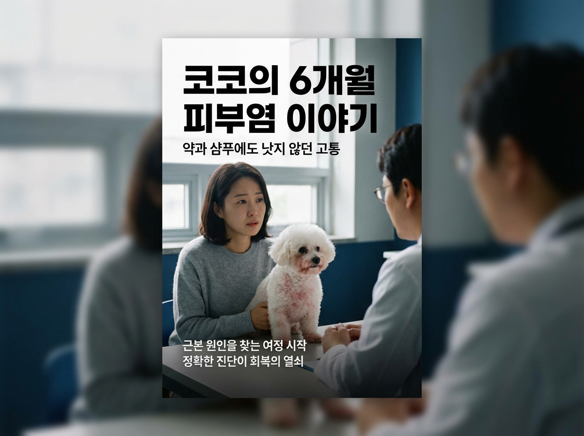 코코를 괴롭힌 피부염의 원인은 무엇이었을까?