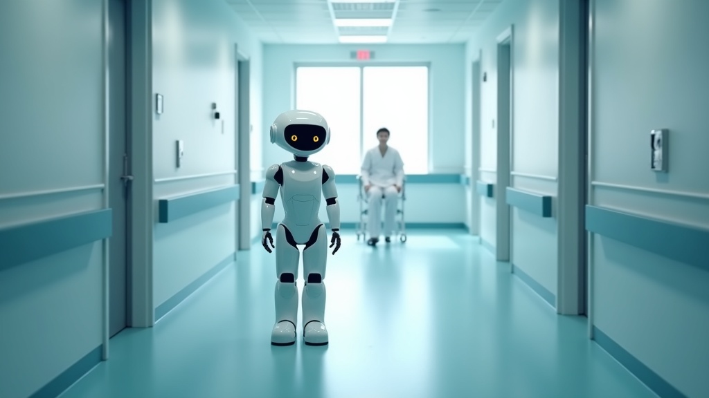 IA Física en hospitales de Japón asistiendo a pacientes