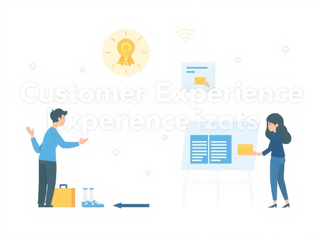 Illustration of AI-driven personalization tools enhancing customer experience in digital marketing