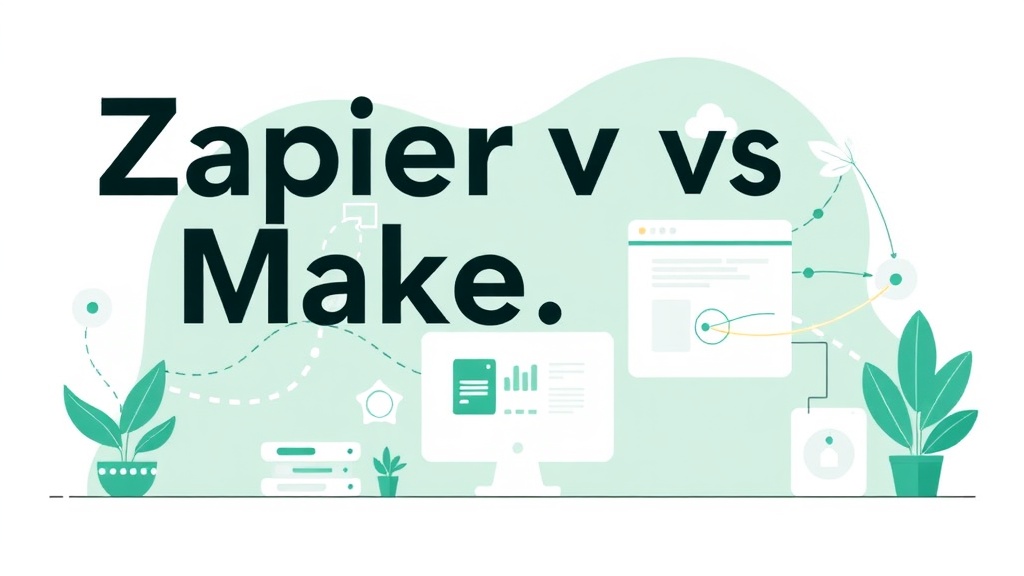 Zapier vs Make.com for business automation