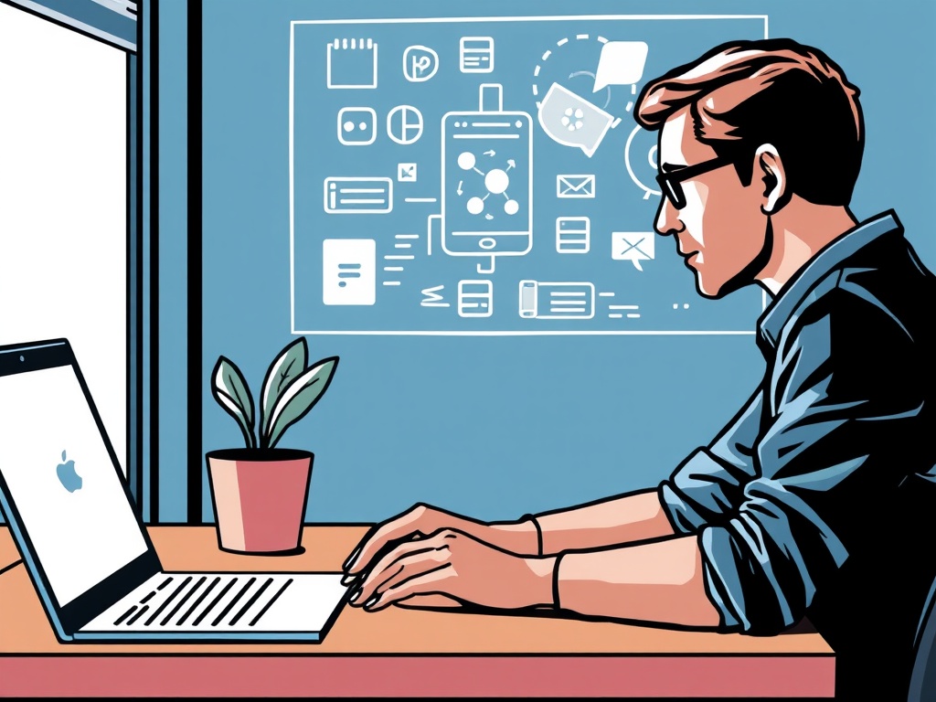 Illustration of essential self-hosted software and services for secure data management and privacy