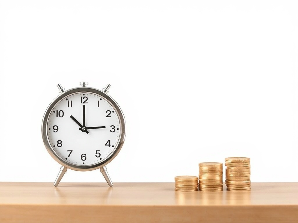 Illustration of AI tools saving time and money for business efficiency and cost reduction