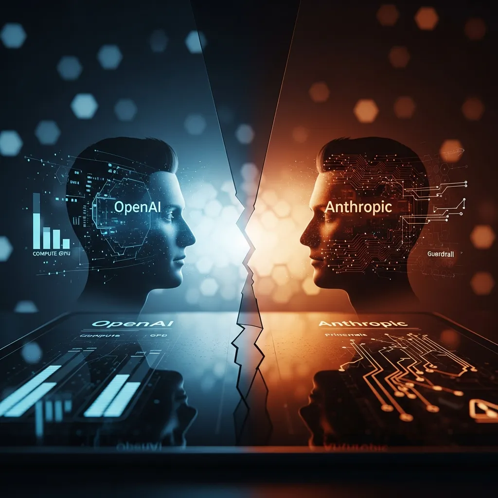 La rivalité OpenAI-Anthropic : origines et conséquences sur l'industrie de l'IA