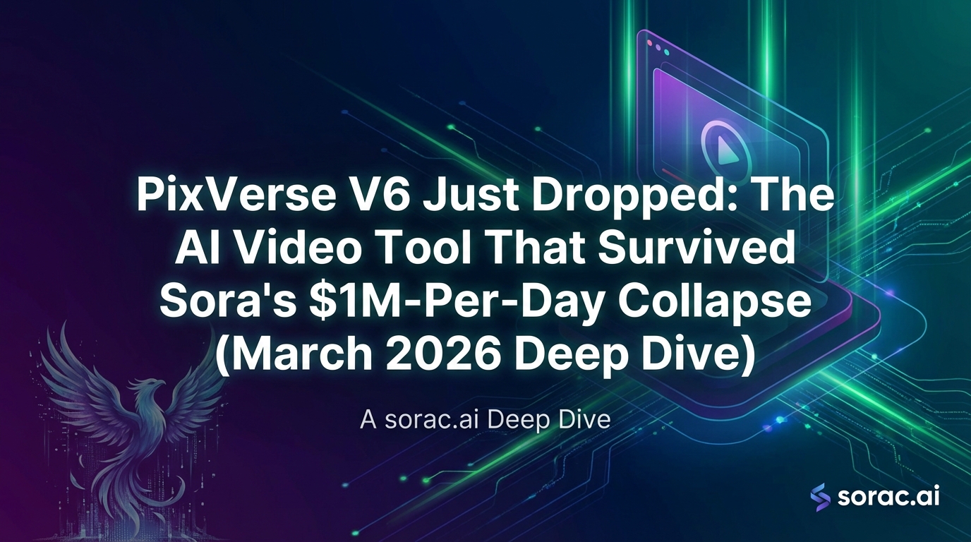 PixVerse V6 Just Dropped: The AI Video Tool That Survived Sora's $1M-Per-Day Collapse (March 2026 Deep Dive)