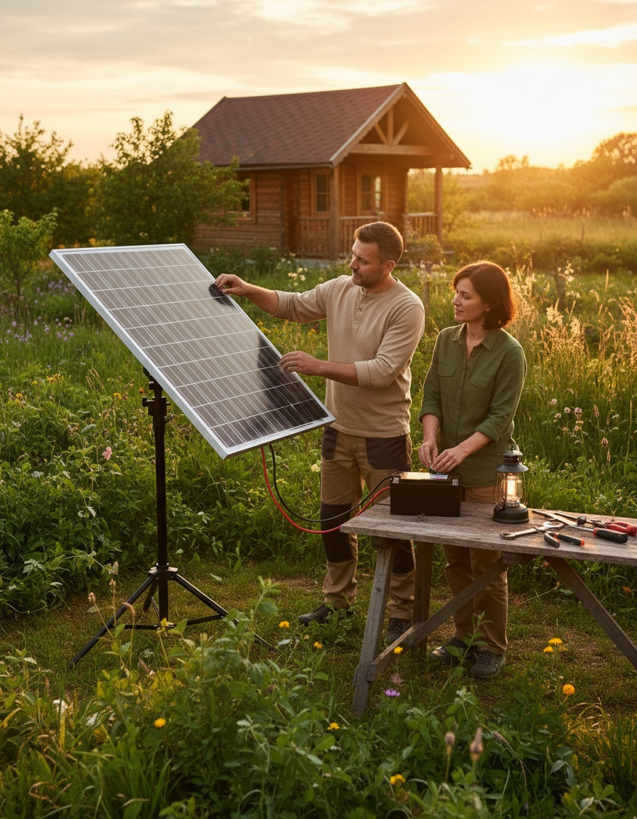 Desarrollo de un Kit Solar de 12V para Aplicaciones de Baja Potencia