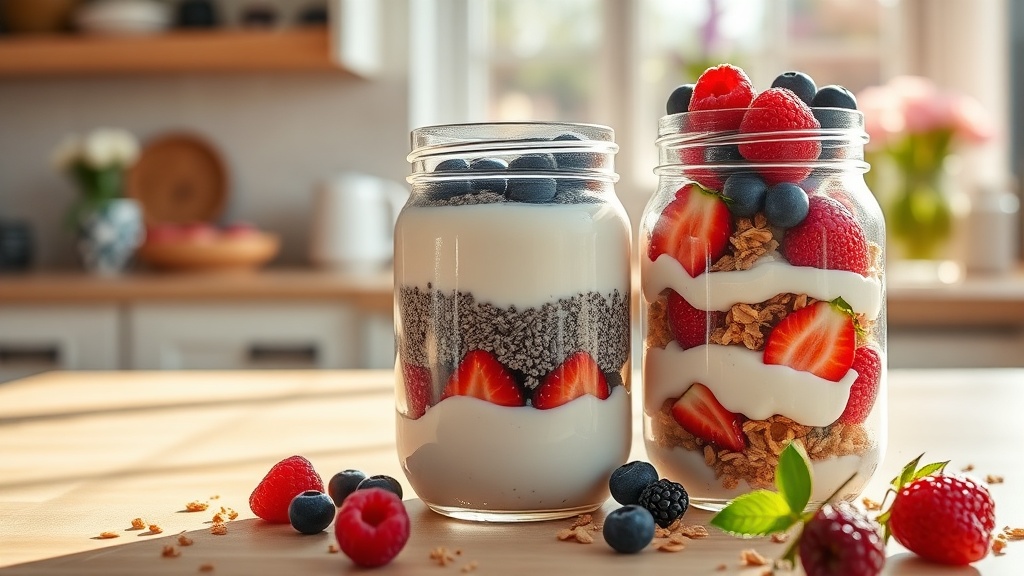 5‑Minute Fiber‑Rich Yogurt Parfait for a Gut‑Healthy Morning