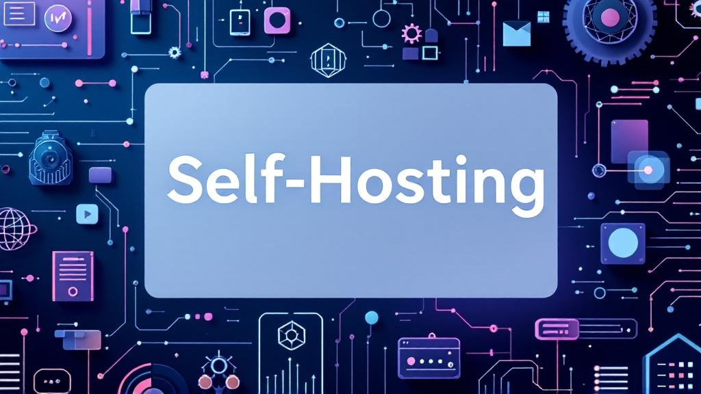 Home server setup with Raspberry Pi, network equipment, and DIY tech tools for self-hosting enthusiasts