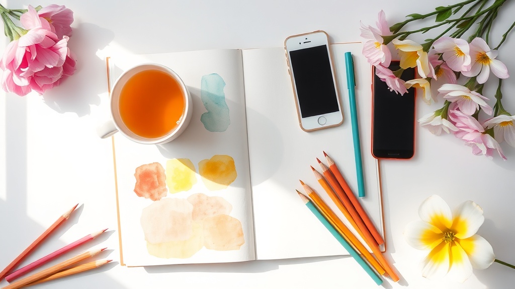 Spring‑Fresh Your Mind: 5 Creative Ways to Do a Digital Detox with Your Art Journal