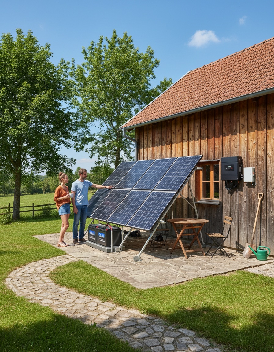 Novedoso Kit Solar Off Grid 220V ofrece alta autonomía para energía continua