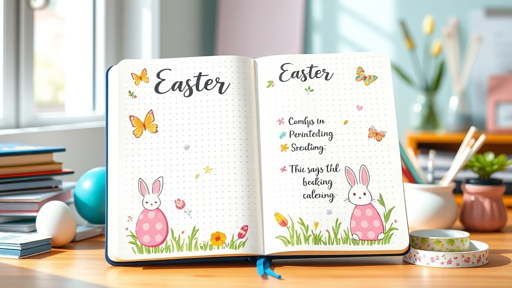 Easter Journal Spread Ideas: Creative Layouts for Holiday Planning