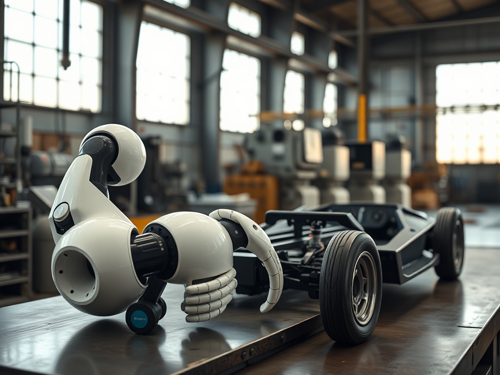 फैराडे फ्यूचर ने अपनी जीविकोपार्जन के लिए रोबोटों पर डाला दांव