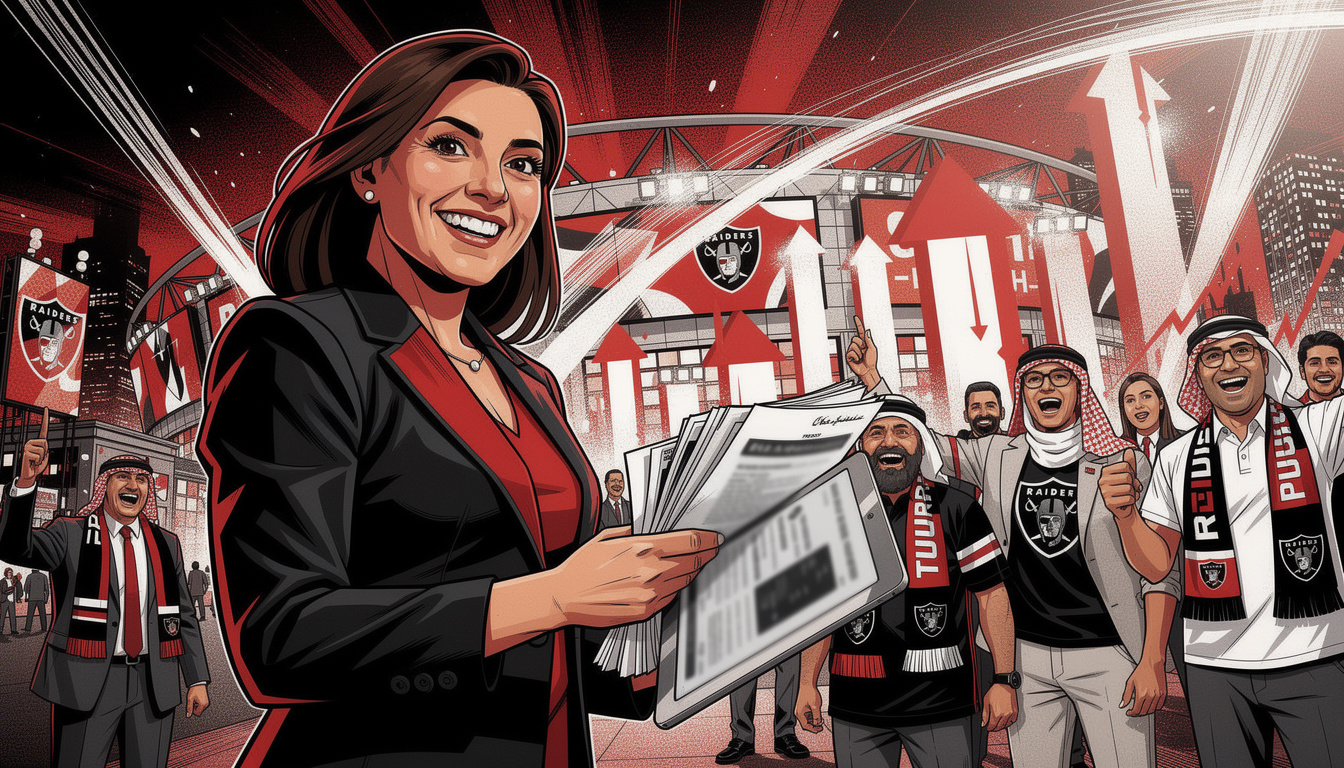 Raiders Valuation Tops $11 Billion as NFL Approves 7% Team Sale