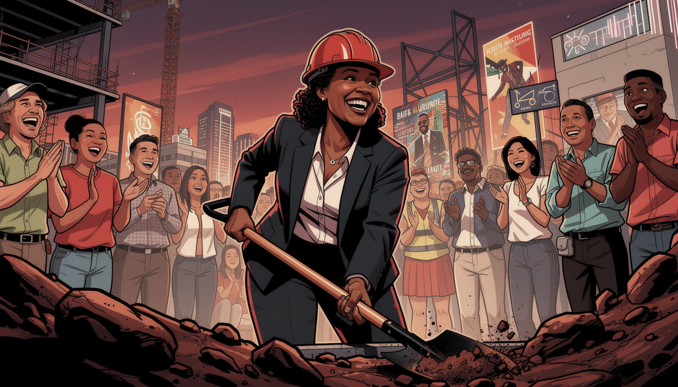 Midtown Las Vegas Breaks Ground in Arts District Foundation Milestone