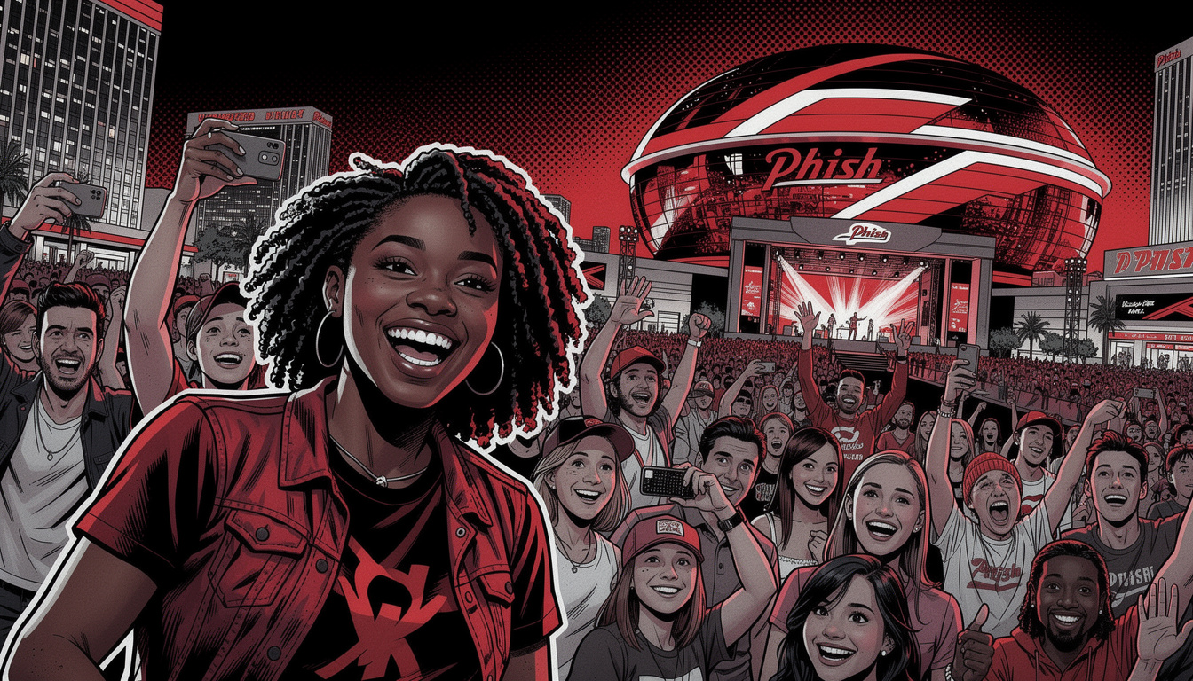 Phish Returns to Sphere for Nine Nights in 2026