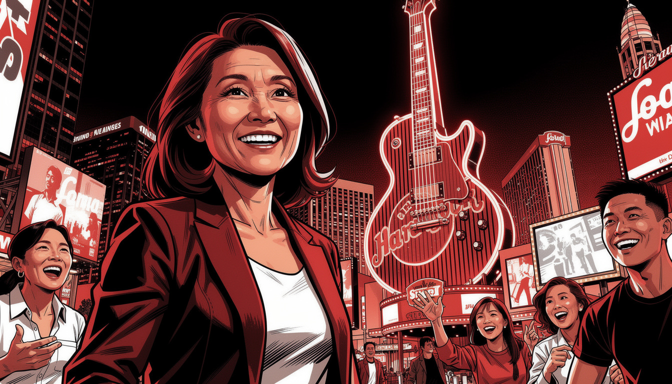 Hard Rock Guitar Tower Reshapes the Las Vegas Skyline