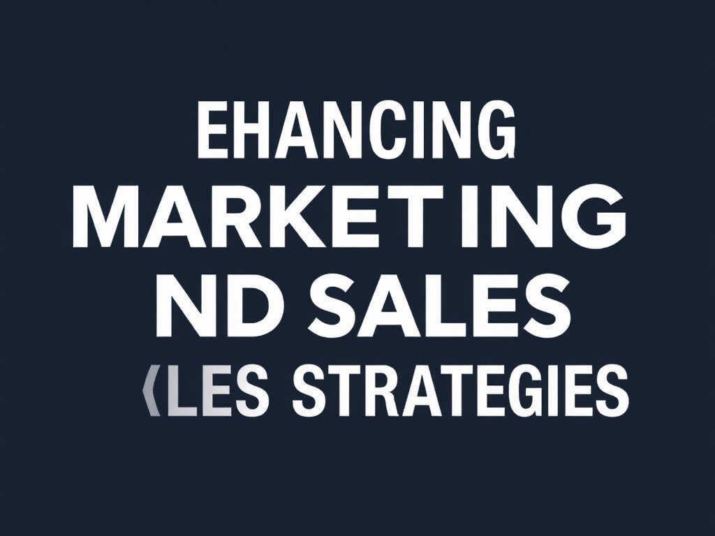 Illustration of AI-powered marketing and sales strategy tools boosting business growth