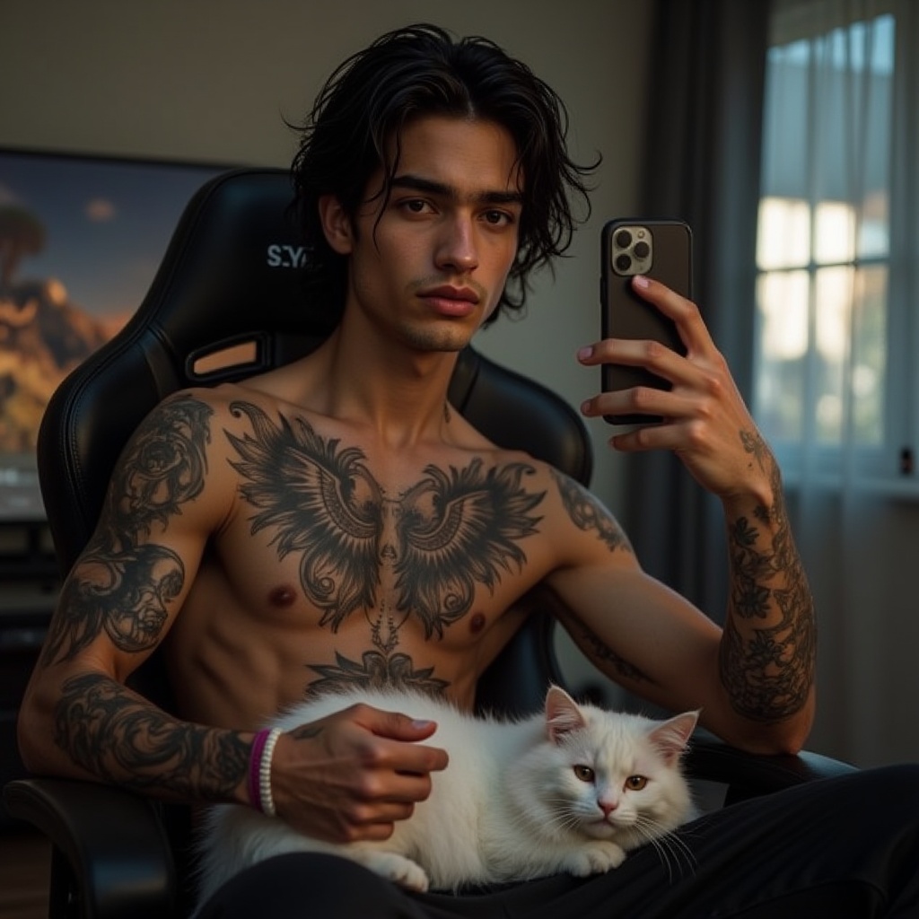 ultra-realistic-young-male-streamer-dark-bronze-ifhooal547