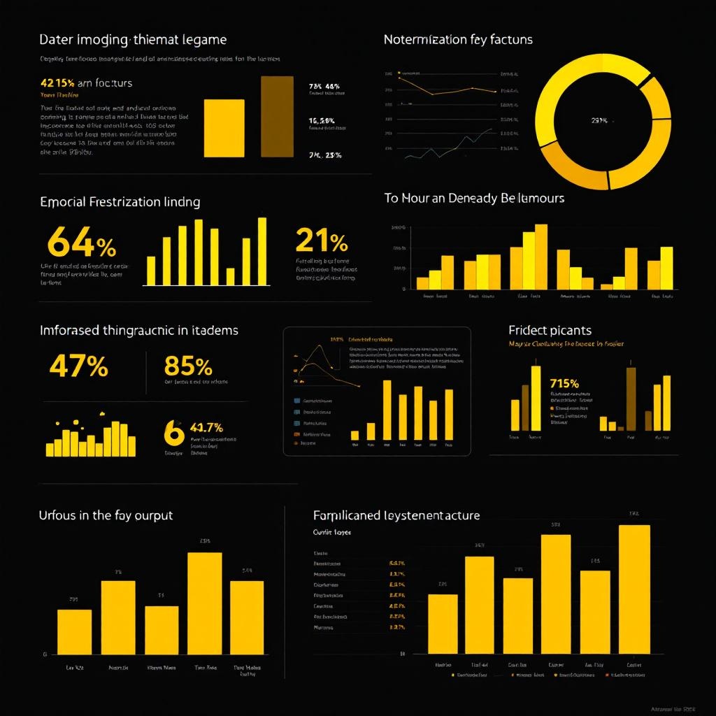 AI-generated infographic with readable text labels and data visualization