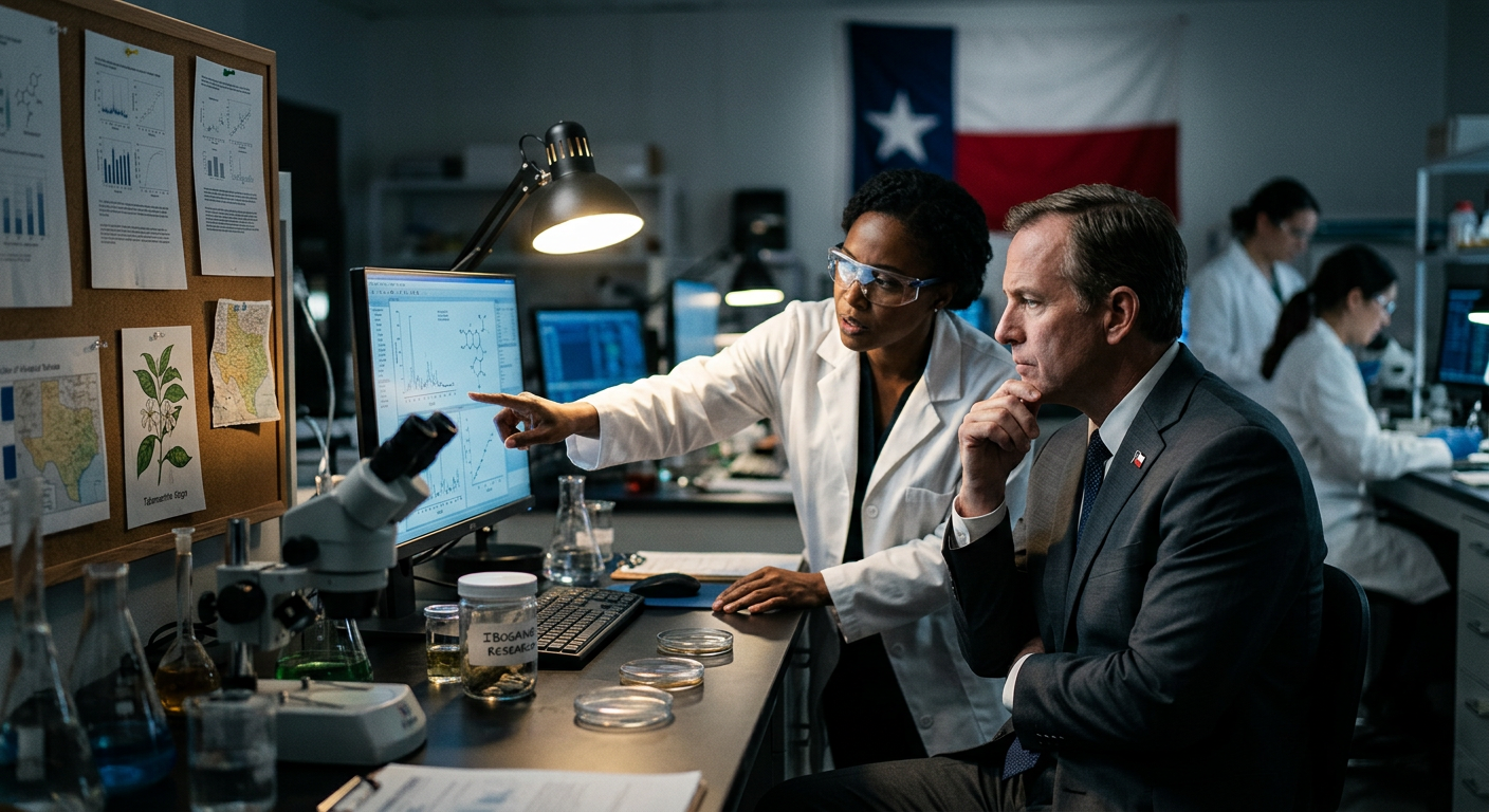 Texas Will Launch Ibogaine Clinical Trials After Drug Companies Failed To Meet Requirements For Psychedelic Research Funds