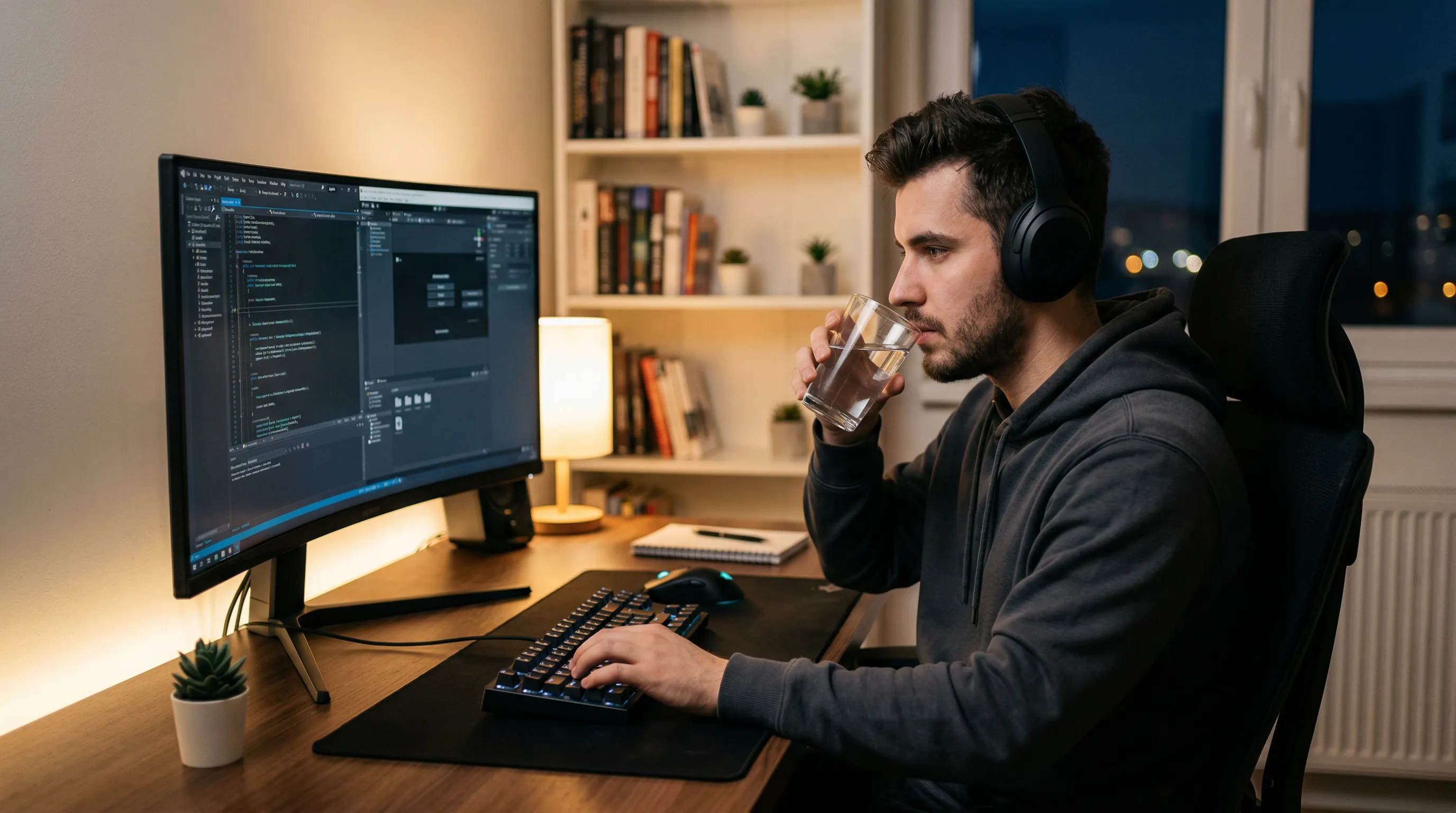 bezpečný pre-workout lifestyle image showing the ideal use case