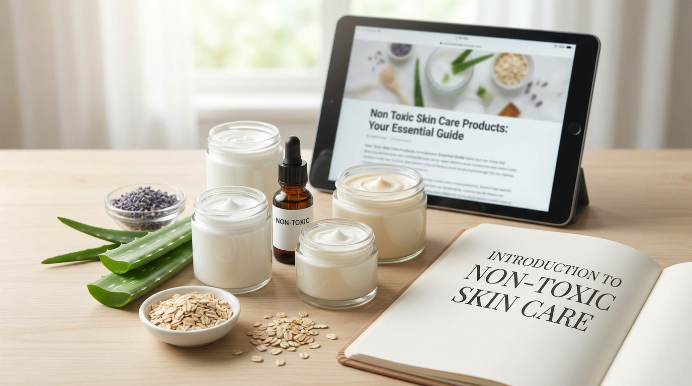 non toxic skin care products - Illustration for article section "Introduction to Non Toxic