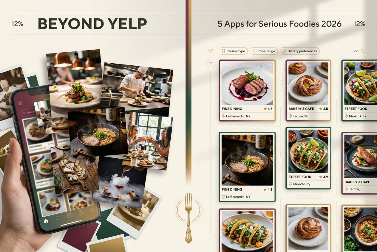 Best App for Restaurant and Business Reviews for Foodies