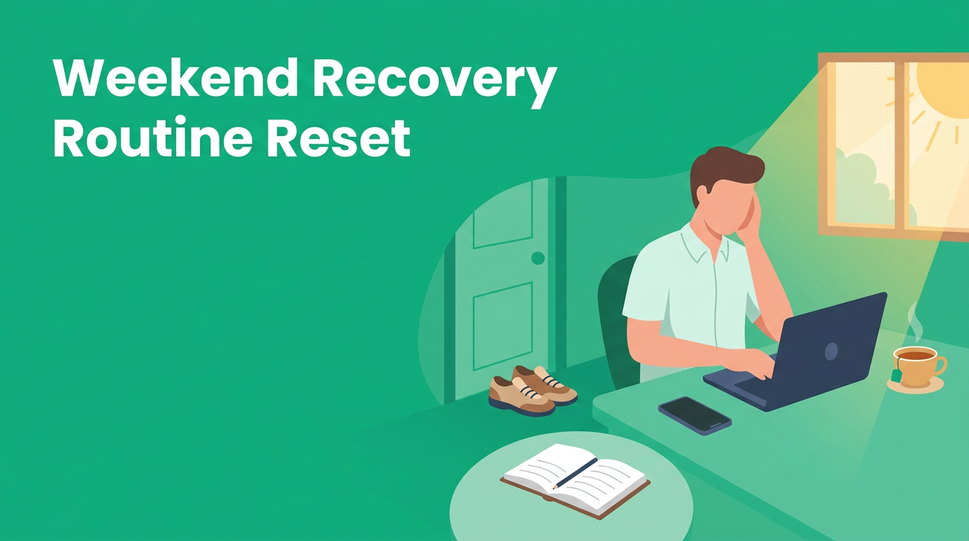 Weekend Recovery Method Weekend Recovery Routine - Beat Burnout | Haply - Haply - Haply