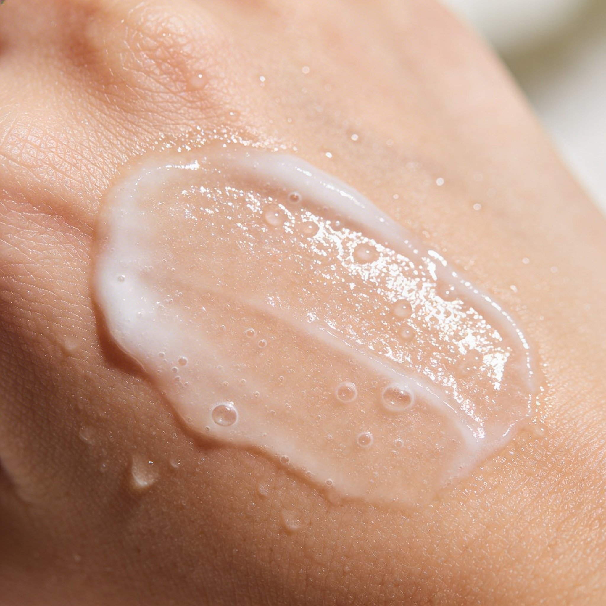 peau douce et hydratée après utilisation d’un savon doux naturel