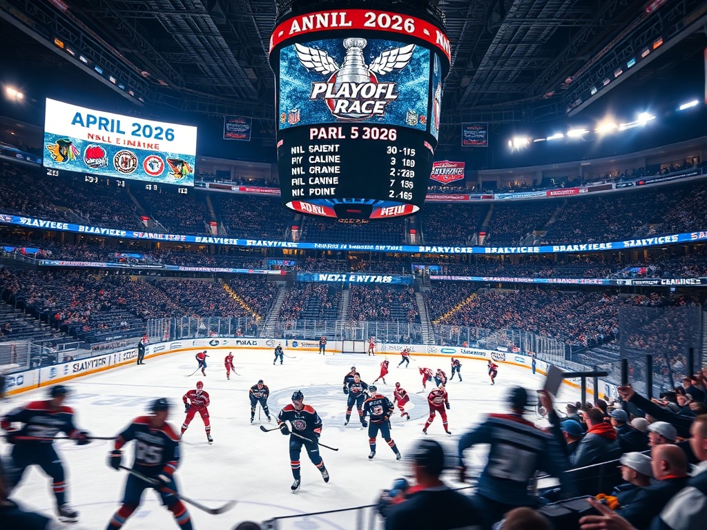 Stanley Cup Playoff Clinching Scenarios for April 2026