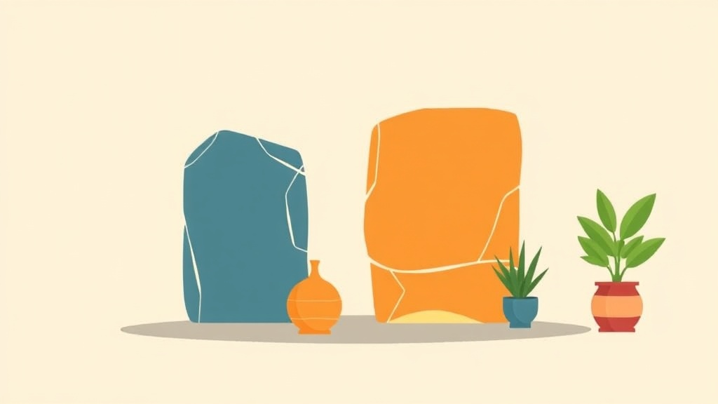 Bluestone ke materials India mein kaunse available hain aur unki khasiyat kya hai?