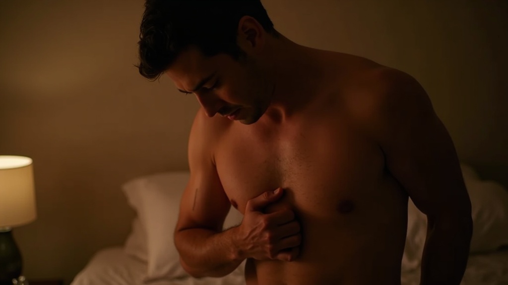 Intense 5-Minute Shower Stroke Session