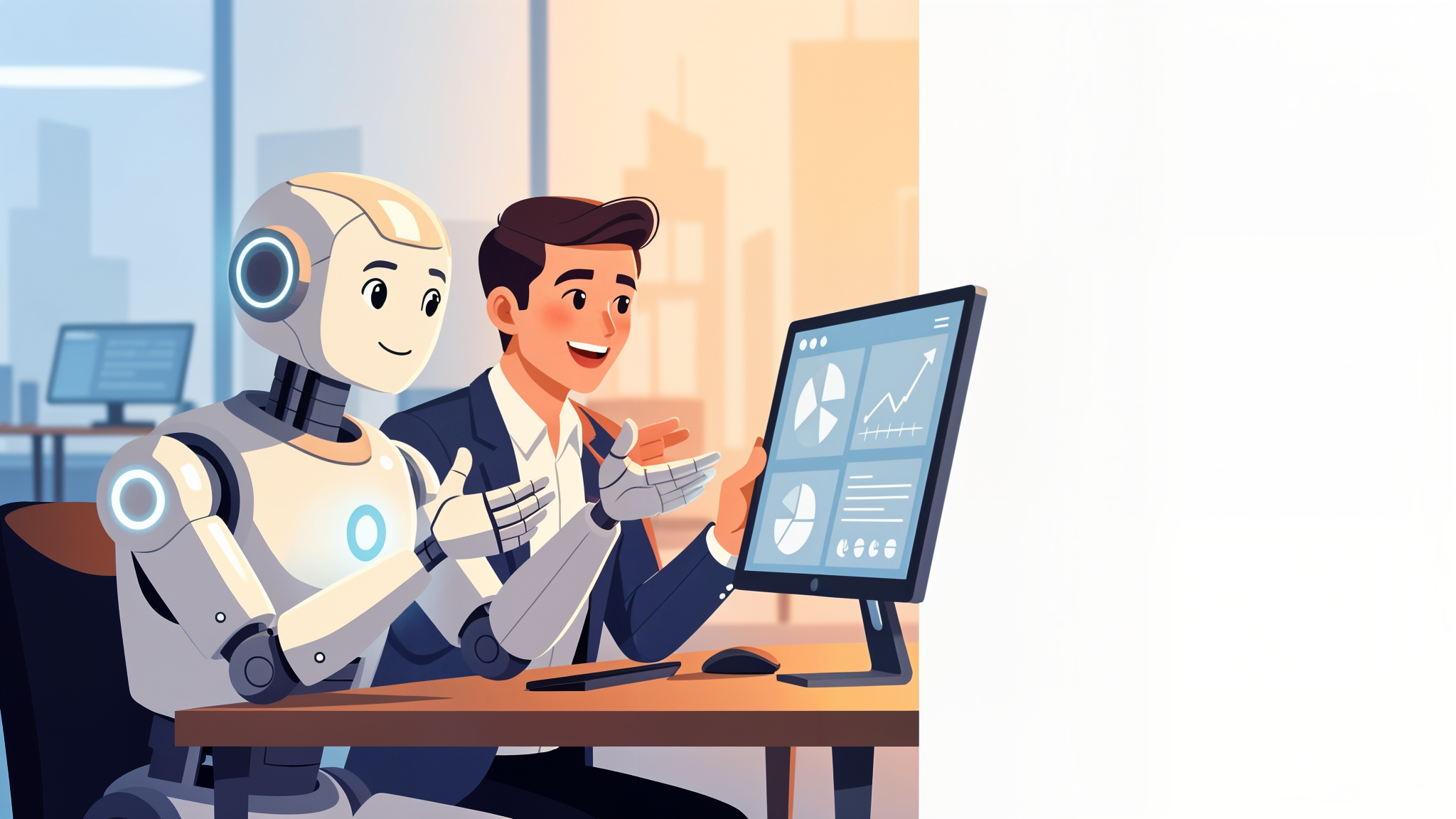 Robot and Human Collaborating