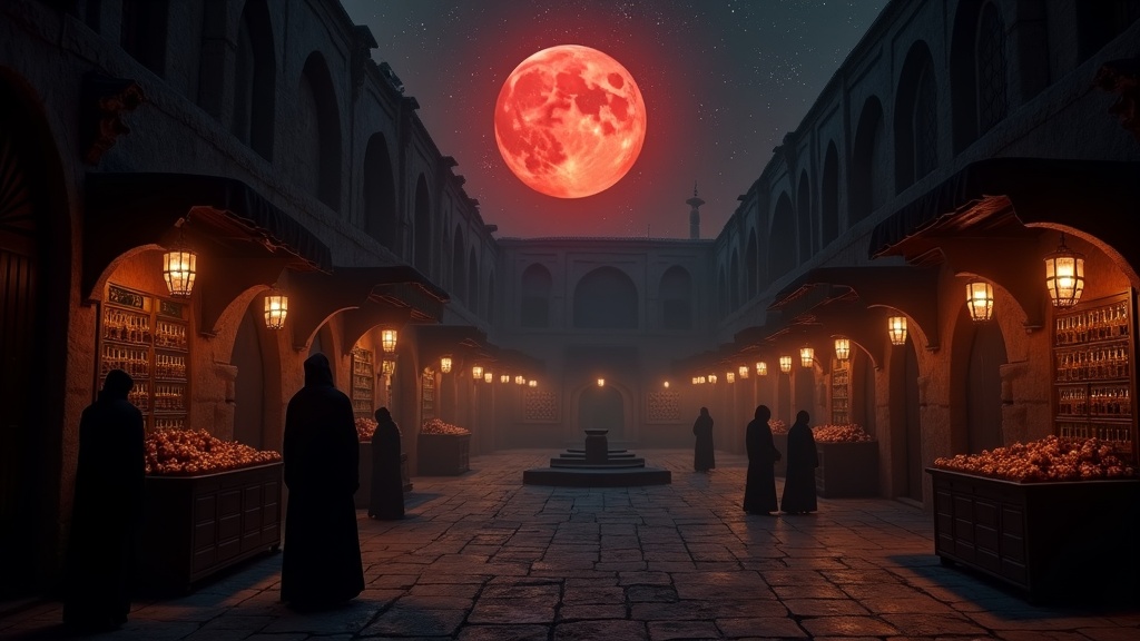 سوق الليل في الحَضْرة