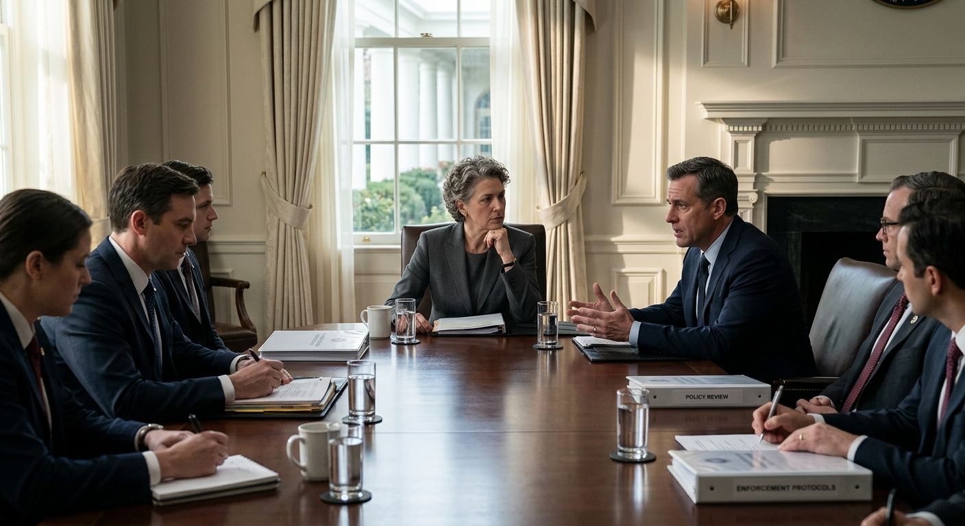 A Look Inside The White House’s First Cannabis Products Enforcement Policy Meeting