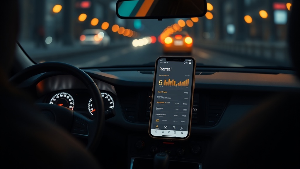 Painel de dados de viagens para renda extra com carro nos EUA